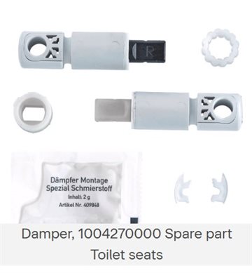 Duravit Softclose automatik til Starck 3 toiletsæde